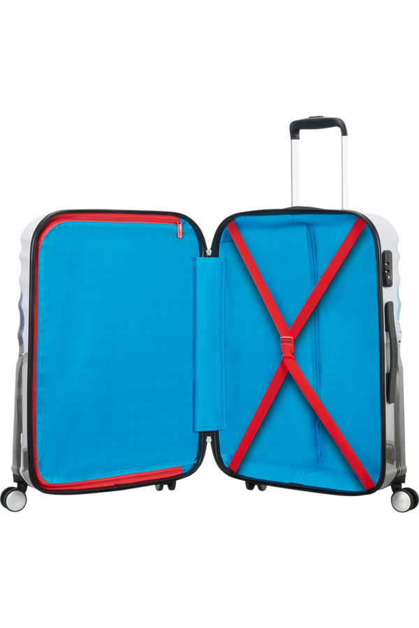 American Tourister Wavebreaker Disney Grote koffer met 4 wielen 77cm Star Wars R2-D2