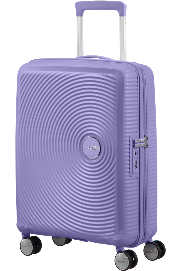American Tourister Soundbox Spinner Expandable 55cm  Lavender American Tourister Soundbox Spinner Expandable 55cm  Lavender