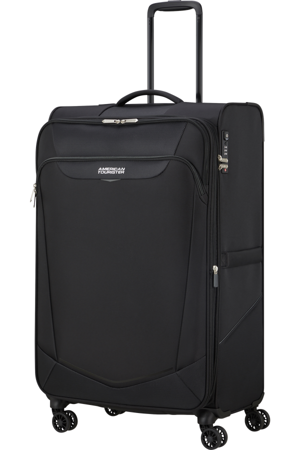 American Tourister SummerRide Spinner L EXP TSA 80cm Zwart American Tourister SummerRide Spinner L EXP TSA 80cm Zwart
