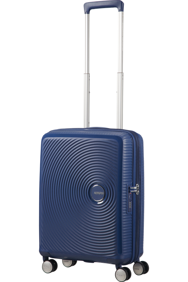 American Tourister Soundbox Spinner uitbreidbaar 55cm Midnight Navy American Tourister Soundbox Spinner uitbreidbaar 55cm Midnight Navy