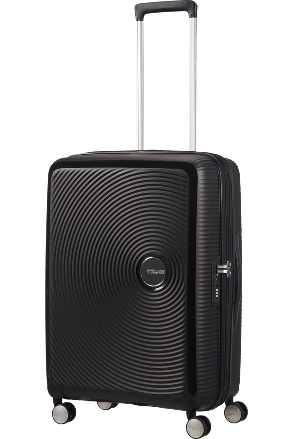 American Tourister Soundbox Spinner uitbreidbaar 67cm Bass Black American Tourister Soundbox Spinner uitbreidbaar 67cm Bass Black