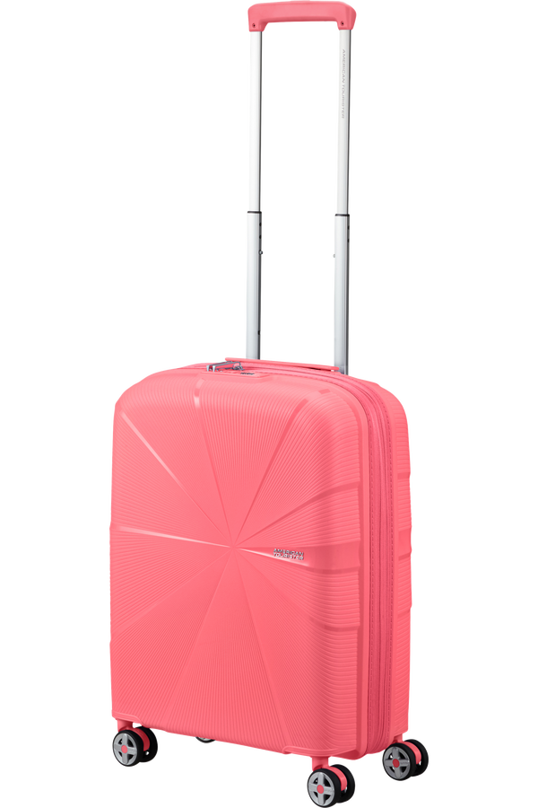 American Tourister StarVibe Spinner Expandable TSA 55cm Sun Kissed Coral American Tourister StarVibe Spinner Expandable TSA 55cm Sun Kissed Coral