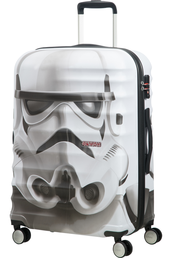 American Tourister Wavebreaker Disney Medium koffer met 4 wielen 67cm Star Wars Storm Trooper American Tourister Wavebreaker Disney Medium koffer met 4 wielen 67cm Star Wars Storm Trooper