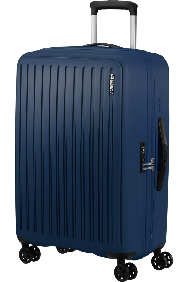 American Tourister Rejoy Spinner 68/25 Tsa 68  Navy Blue