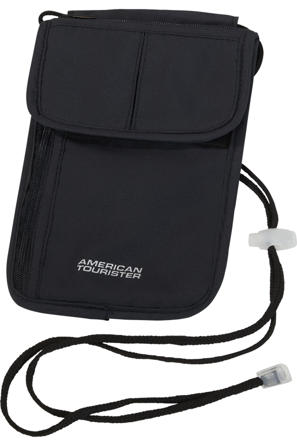American Tourister American Tourist. Ta RFID Security Neck Pouch  Zwart