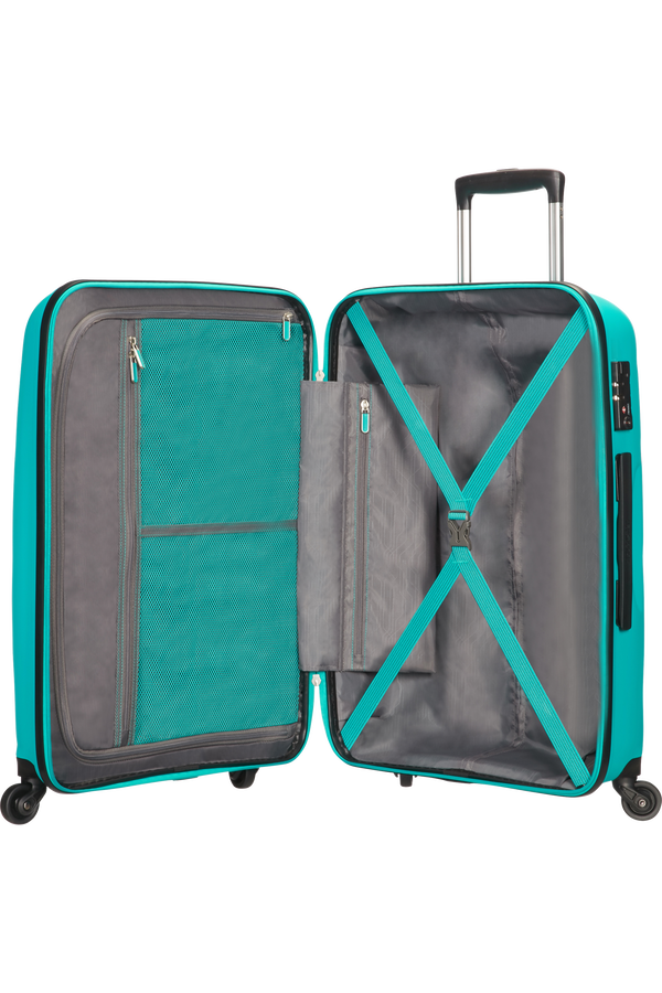 American Tourister Bon Air Grote koffer met 4 wielen 75cm Deep Turquoise American Tourister Bon Air Grote koffer met 4 wielen 75cm Deep Turquoise