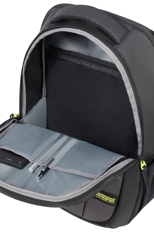 American Tourister Streethero Laptop Backpack Limited 15.6'  Black/Lime