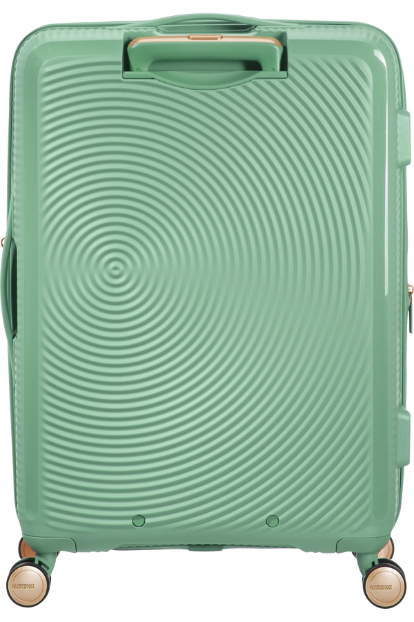 American Tourister Soundbox Spinner TSA Expandable 67cm  Almond Green/Gold