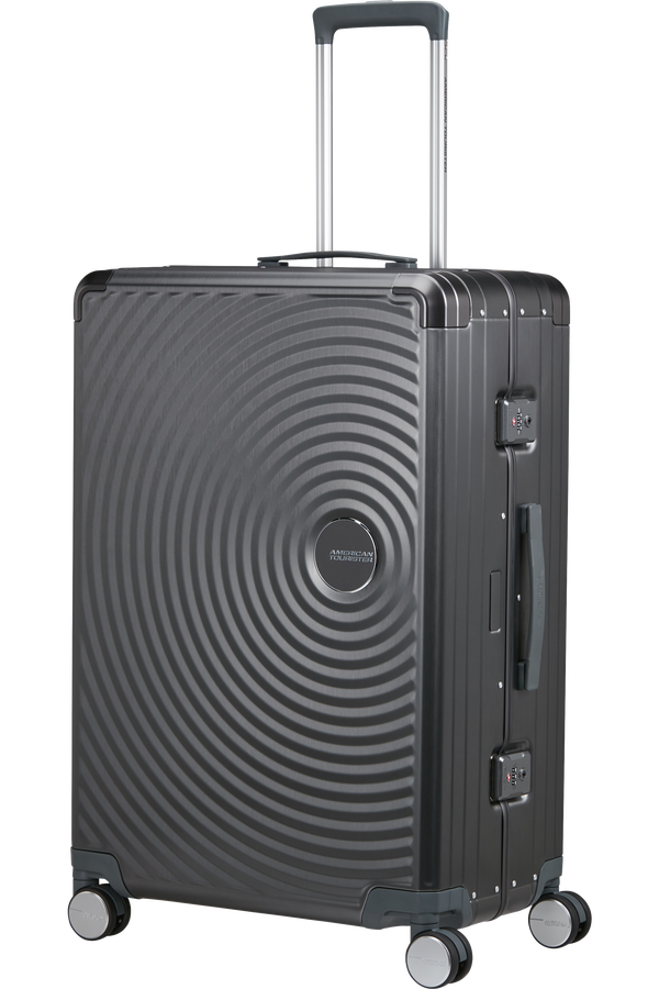 American Tourister Soundbox Alu Spinner TSA 77cm  Brushed Anthracite