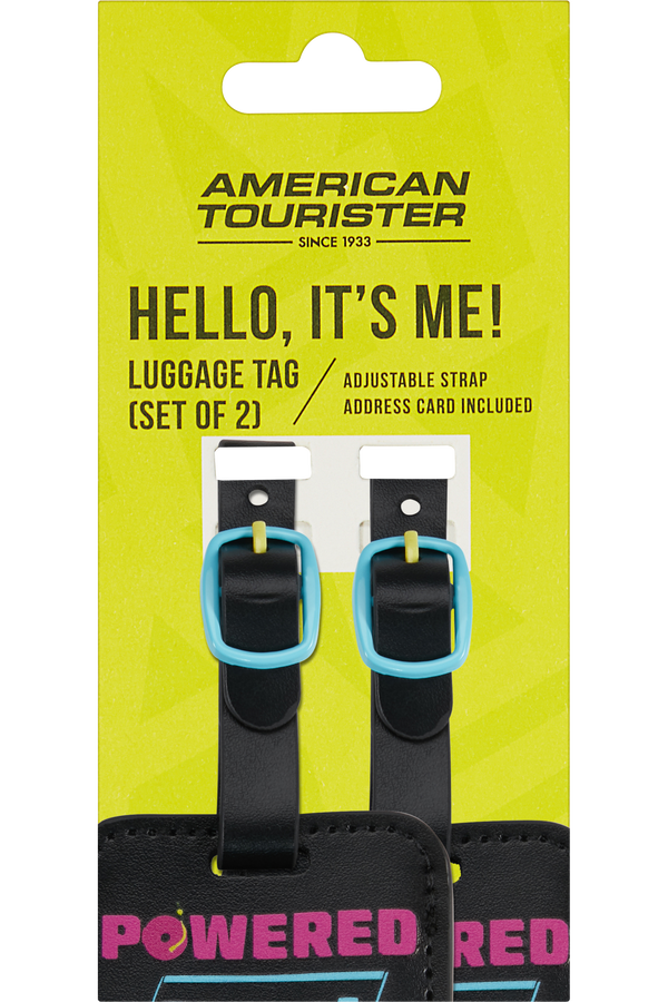 Graphic Tags Bagagelabel &ndash; Set van 2 stuks