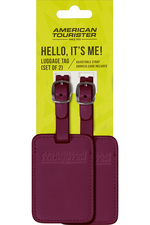 Luggage Tags Bagagelabel &ndash; Set van 2 stuks