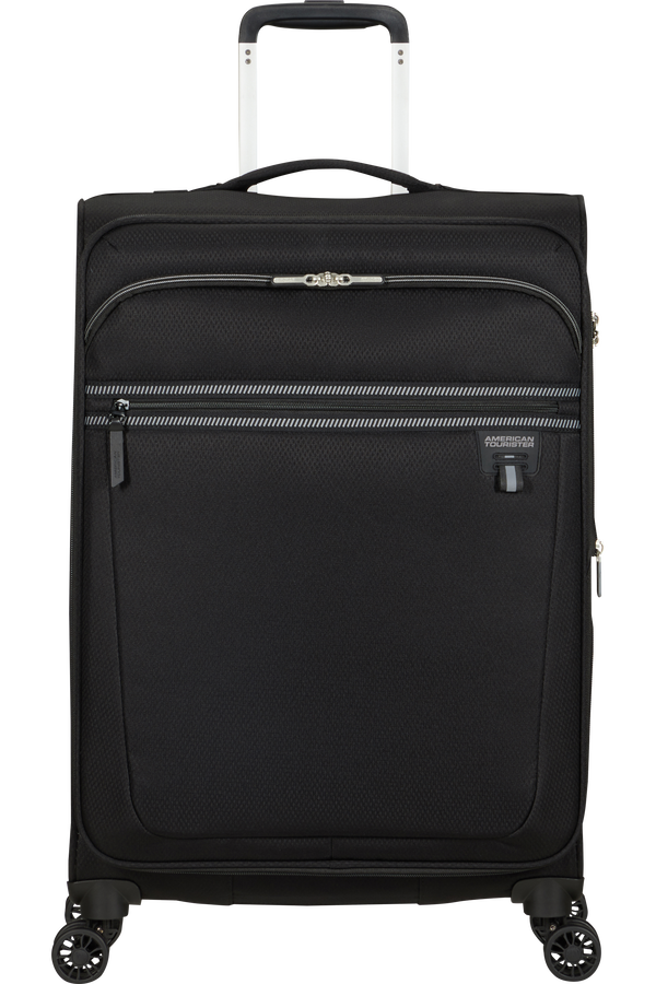 American Tourister Aerospin Spinner Expandable M  Zwart