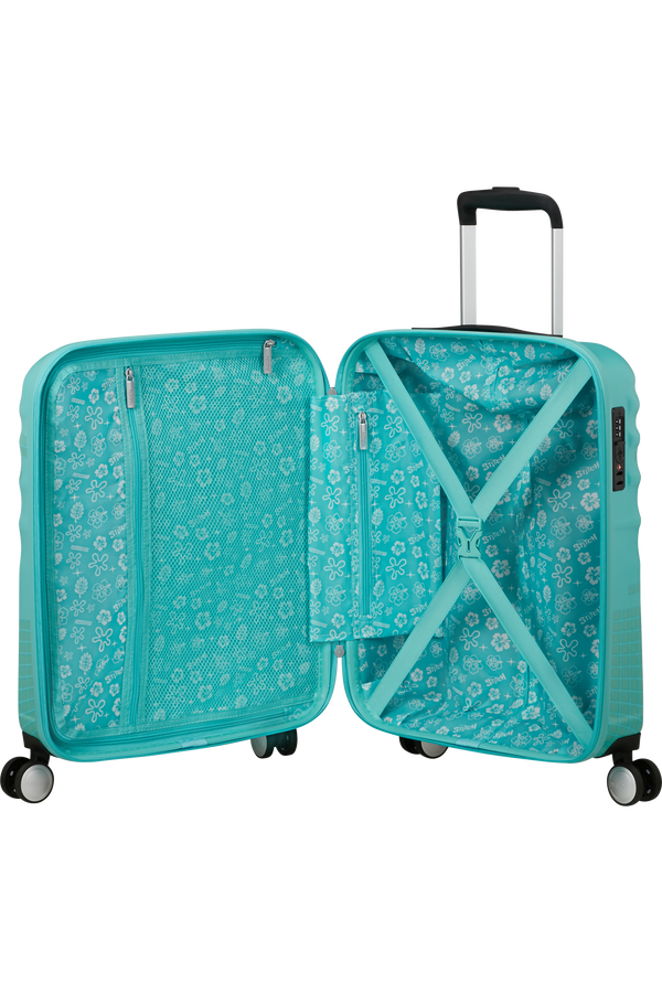American Tourister Disney Wavebreaker Spinner TSA Disney Fl 55cm  Stitch Flower American Tourister Disney Wavebreaker Spinner TSA Disney Fl 55cm  Stitch Flower