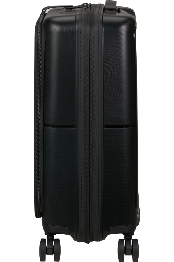 American Tourister DashPop Spinner Expandable Frontloader 55cm  True Black American Tourister DashPop Spinner Expandable Frontloader 55cm  True Black