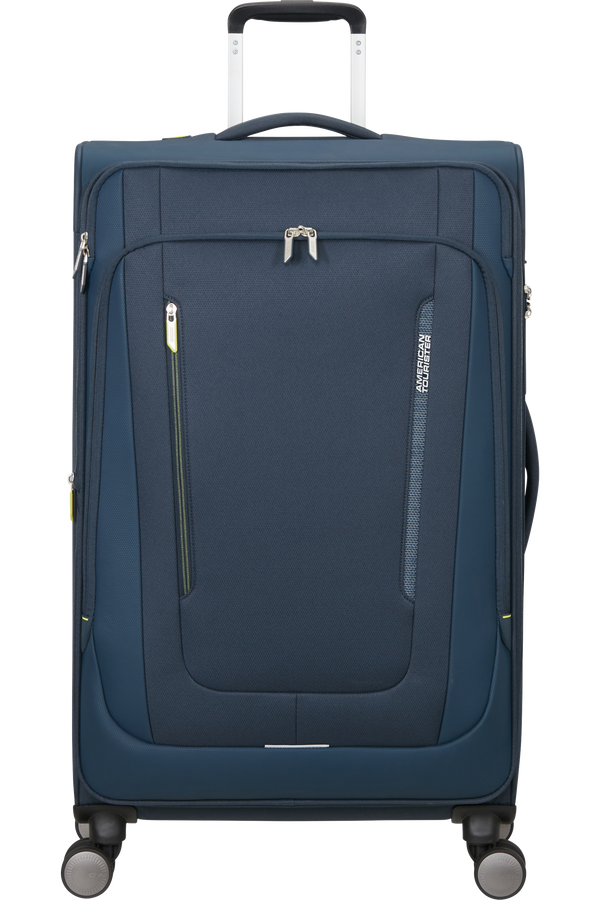 American Tourister Wanderlite Spinner EXP TSA L  Dark Navy
