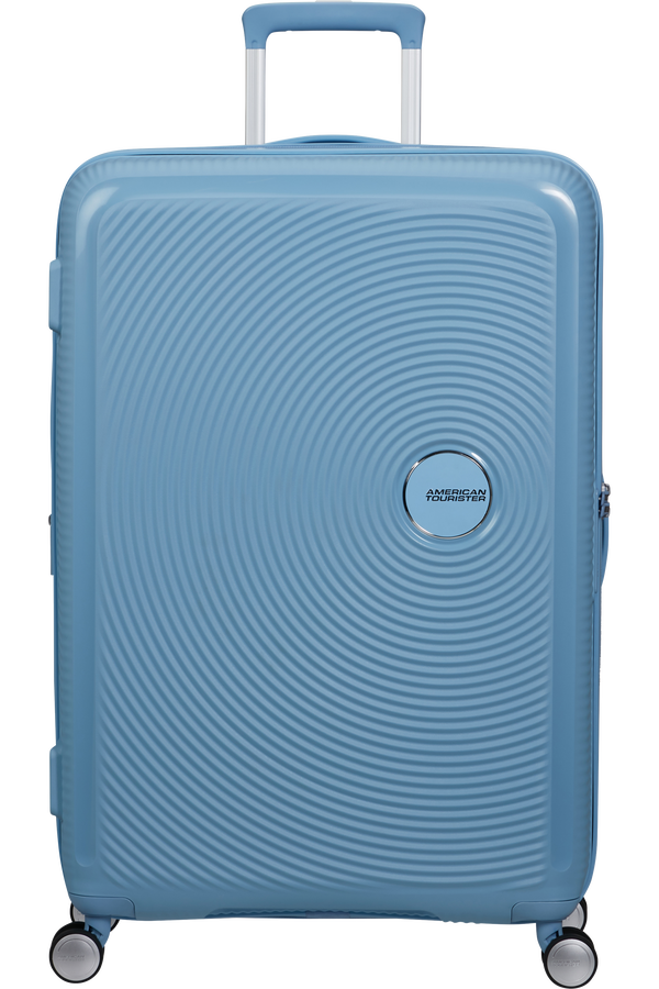 American Tourister SoundBox Spinner TSA Expandable 77cm  Sea Shimmer