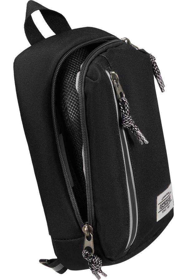 American Tourister Brightup Sling Bag Zip  Zwart American Tourister Brightup Sling Bag Zip  Zwart