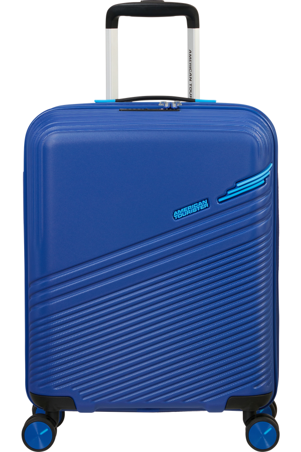 American Tourister Triple Trace Spinner TSA Expandable 55cm Navy/Blue
