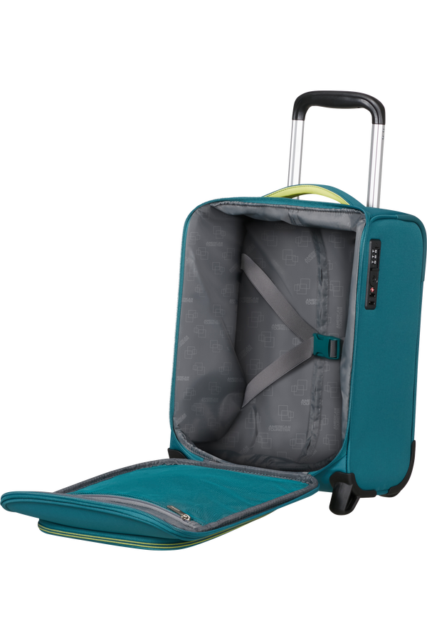 American Tourister Cloudrider Upright Underseater Tsa  Misty Teal