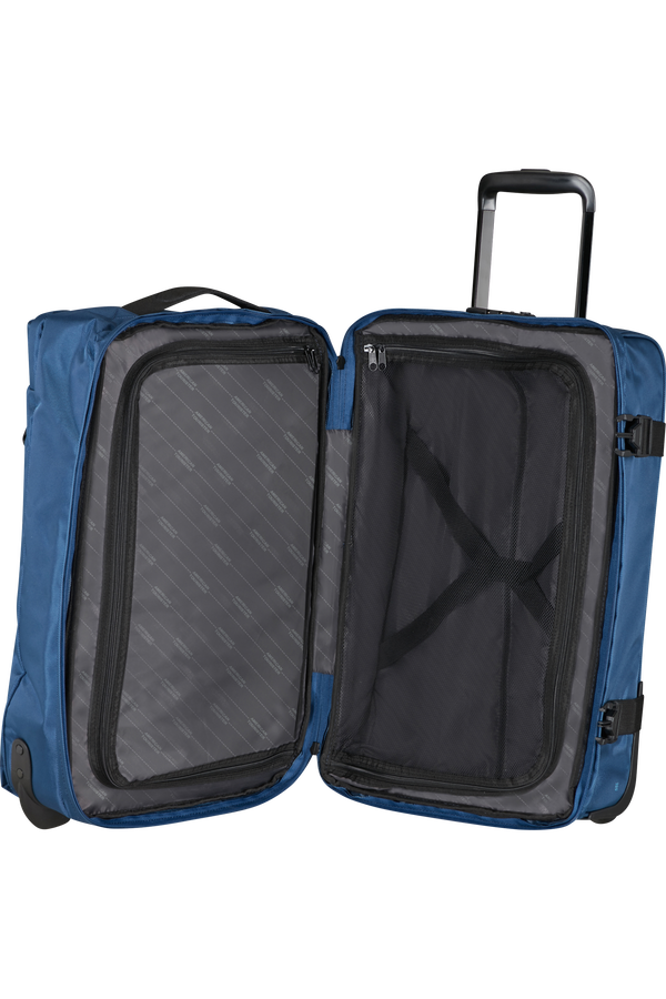 American Tourister Urban Track Duffle with Wheels S  Combat Navy