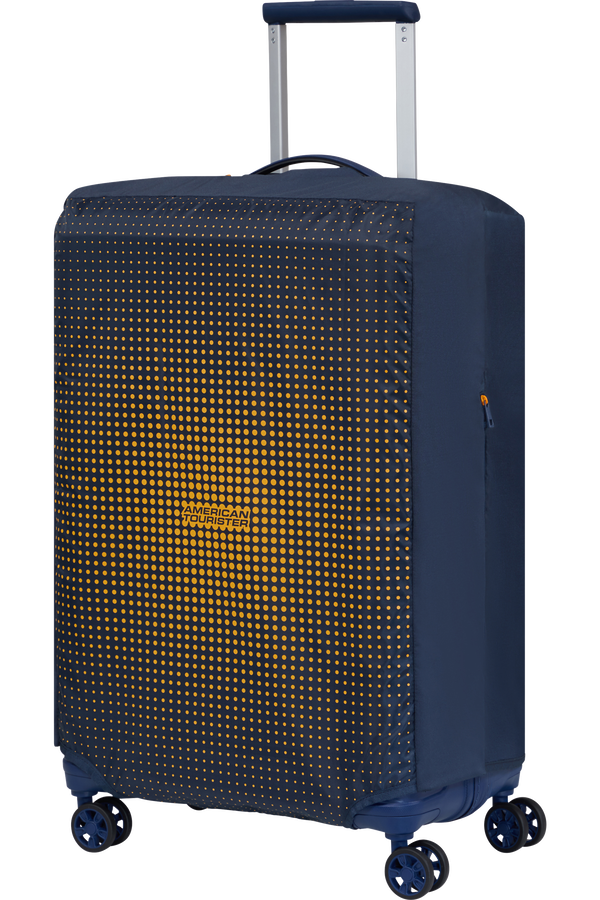 American Tourister American Tourist. Ta Foldable Luggage Cover M  Navy/Orange