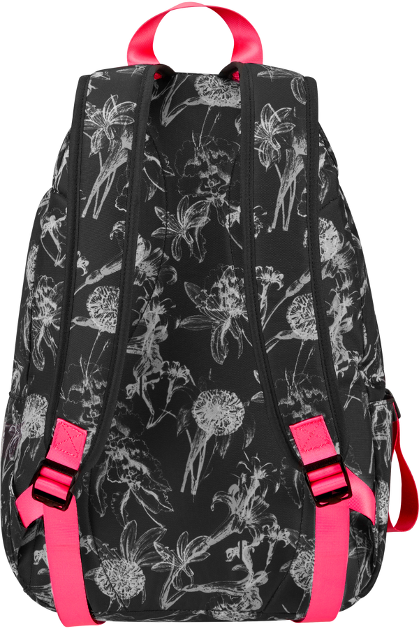 American Tourister Urban Groove Lifestyle Backpack 6  Flowers Black