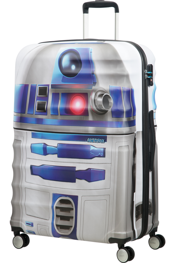 American Tourister Wavebreaker Disney Grote koffer met 4 wielen 77cm Star Wars R2-D2