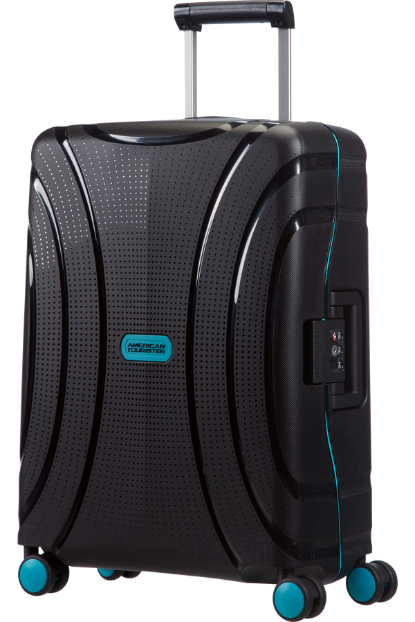 American Tourister Lock'n'Roll Handbagage koffer met 4 wielen 40x55x20cm Night Black