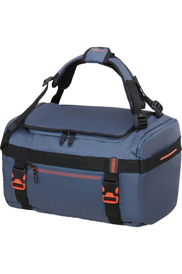 American Tourister Urban Track Duffle/Backpack Coated M  Navy/Orange