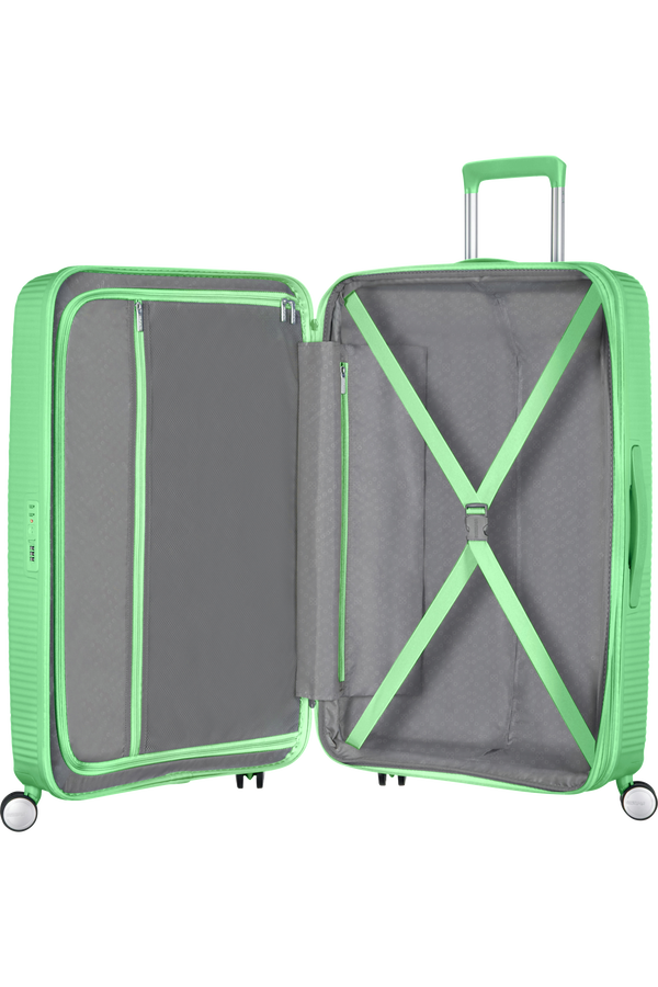American Tourister Soundbox Spinner TSA Expandable 77cm  Spring Green American Tourister Soundbox Spinner TSA Expandable 77cm  Spring Green