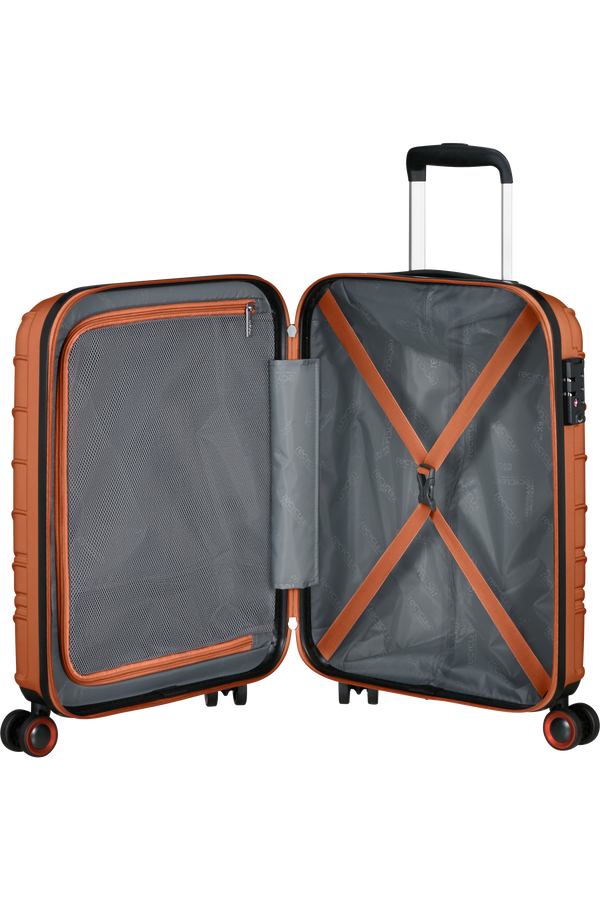 American Tourister Speedstar Spinner 55/20 Tsa  Copper Orange