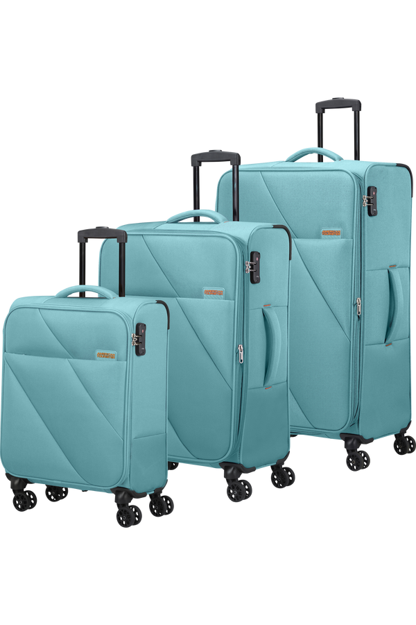 American Tourister Sun Break 3 PC SET A  Blauw