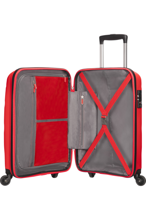 American Tourister Bon Air Handbagage koffer met 4 wielen 55x40x20cm Magma Red