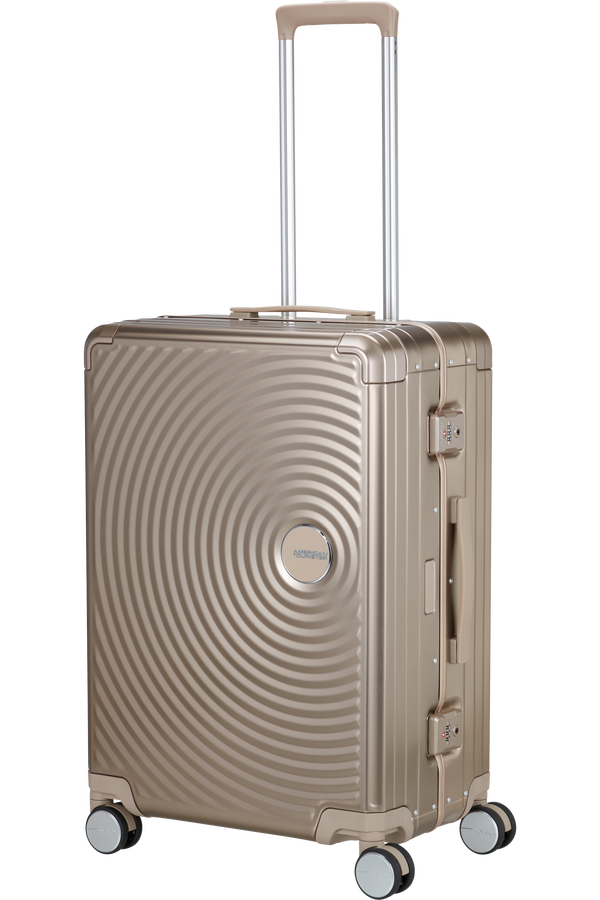 American Tourister Soundbox Alu Spinner TSA 68cm  Brons