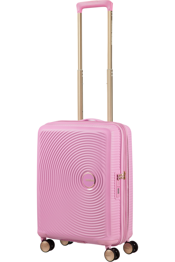 American Tourister Soundbox Spinner TSA Expandable 55cm  Pearl Pink/Gold American Tourister Soundbox Spinner TSA Expandable 55cm  Pearl Pink/Gold