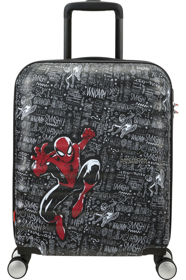 American Tourister Wavebreaker Disney Spinner 55cm  Spiderman Sketch