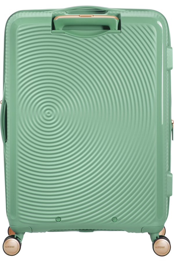 American Tourister Soundbox Spinner TSA Expandable 67cm  Almond Green/Gold