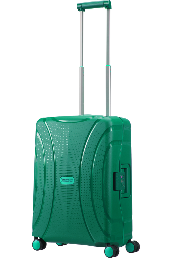 American Tourister Lock'n'Roll Handbagage koffer met 4 wielen 40x55x20cm Vivid Green