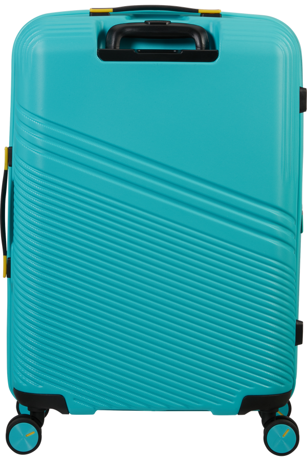 American Tourister Triple Trace Spinner TSA Expandable 67cm  Turquoise/Yellow American Tourister Triple Trace Spinner TSA Expandable 67cm  Turquoise/Yellow