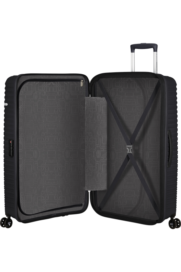 Liftoff 79cm Koffer (4 wielen) | American Tourister Liftoff Spinner Exp Tsa 79cm  Zwart