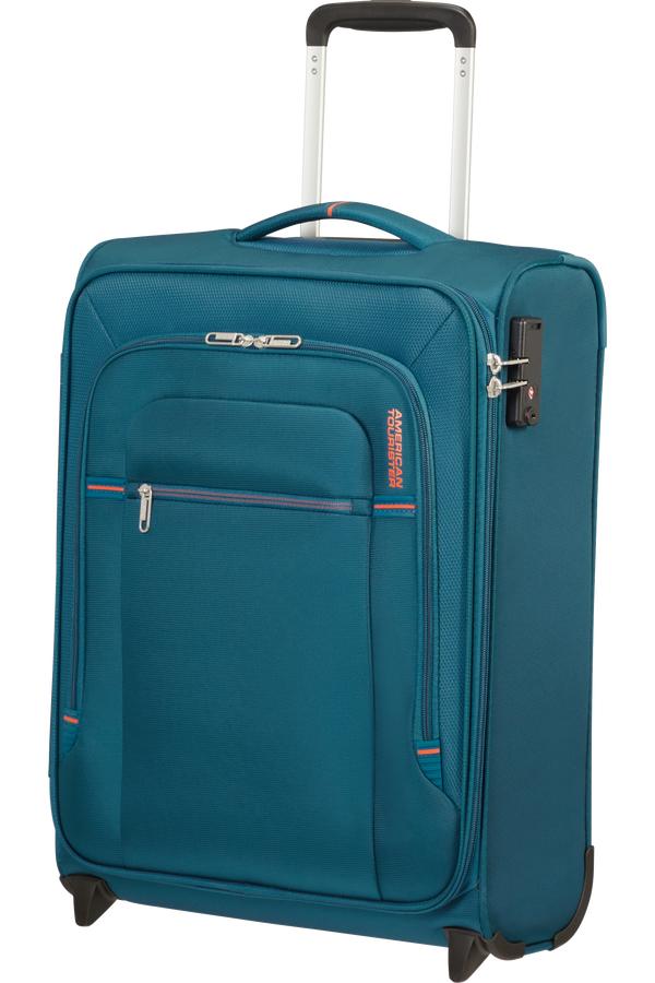 American Tourister Crosstrack Upright 55cm  Navy/Orange
