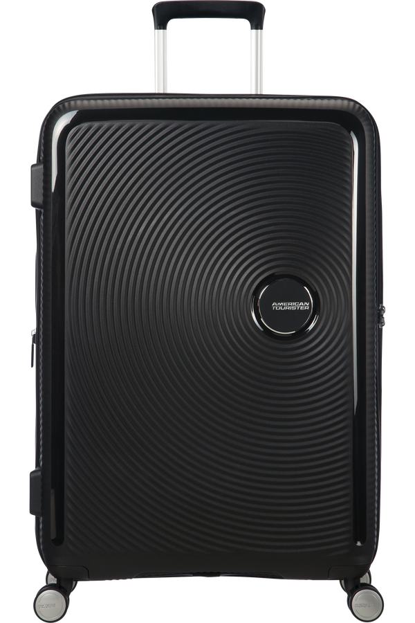 American Tourister Soundbox Spinner uitbreidbaar 77cm Bass Black