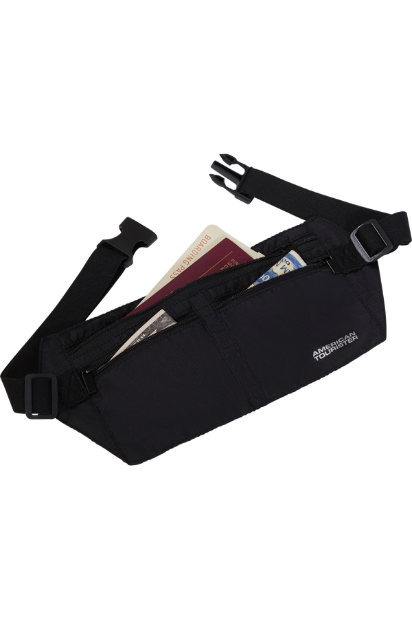 American Tourister American Tourist. Ta RFID Money Belt Bag  Zwart