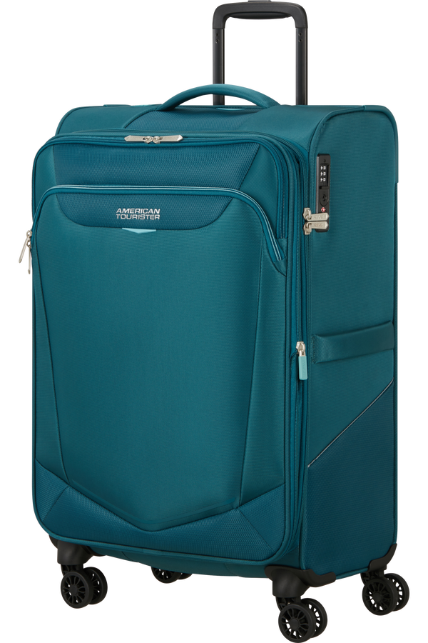 American Tourister SummerRide Spinner M EXP TSA 69cm  Totally Teal