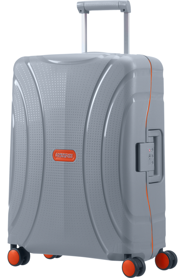 American Tourister Lock'n'Roll Handbagage koffer met 4 wielen 55x40x20cm Volt Grey American Tourister Lock'n'Roll Handbagage koffer met 4 wielen 55x40x20cm Volt Grey