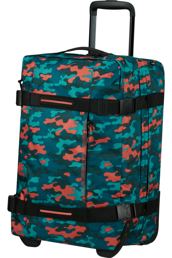 American Tourister Urban Track Duffle with Wheels S  Camo Print
