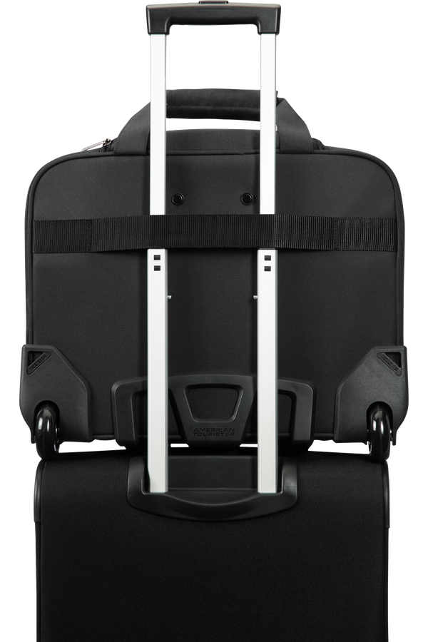 American Tourister At Work Rolling Tote  39.6cm/15.6inch Zwart
