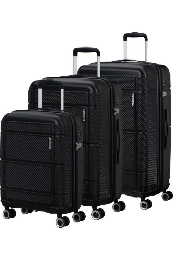 American Tourister Speedplay 3 PC Set A  Zwart