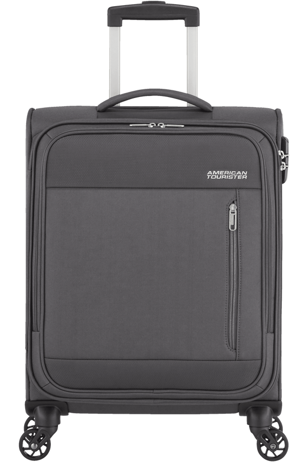 American Tourister Heat Wave Spinner 55cm  Charcoal Grey