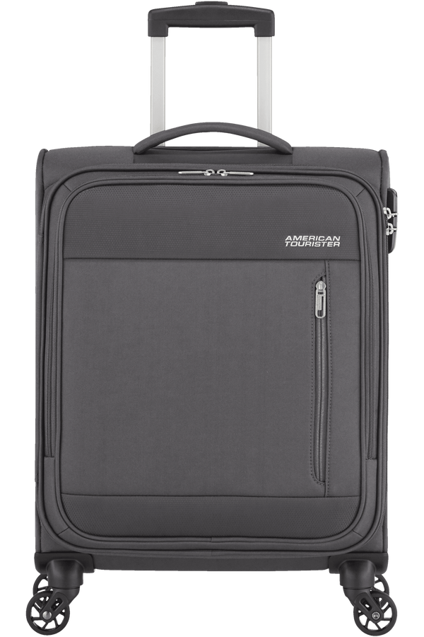 American Tourister Heat Wave Spinner 55cm Charcoal Grey